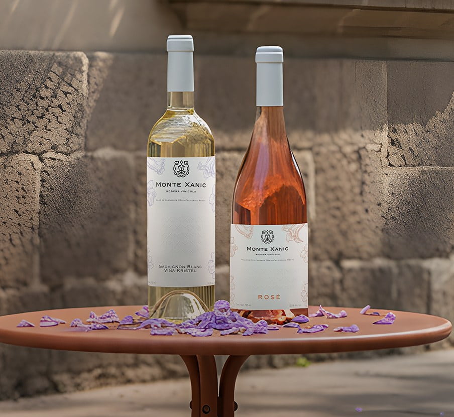 imagen de vinos de la marca MONTE XANIC