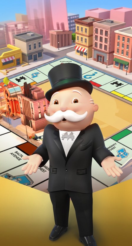 imagen de un Monopoly de la marca HASBRO