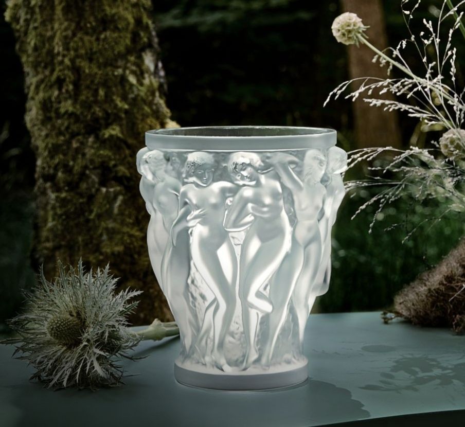 imagen de jarron de la marca LALIQUE