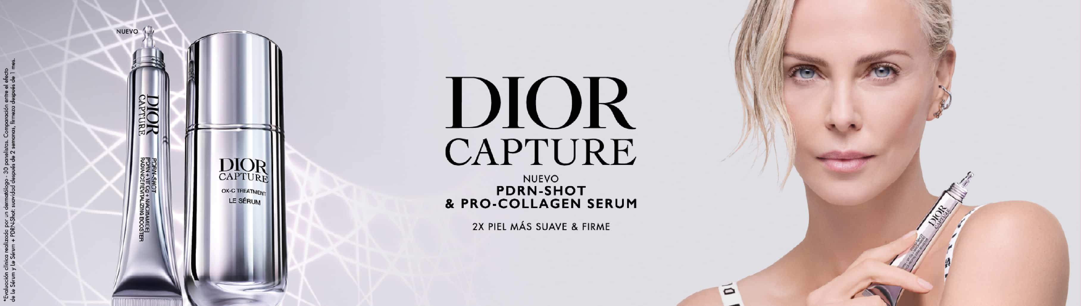 imagen de dos frascos de crema uno negro y el otro blanco de la marca DIOR Tratamientos