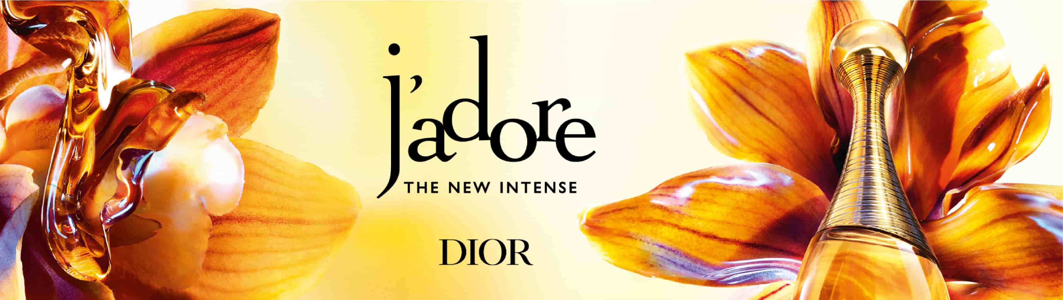 imagen de lociones dorada de la marca DIOR