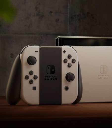 Imagen de consola NINTENDO SWITSH blanca, Videojuegos