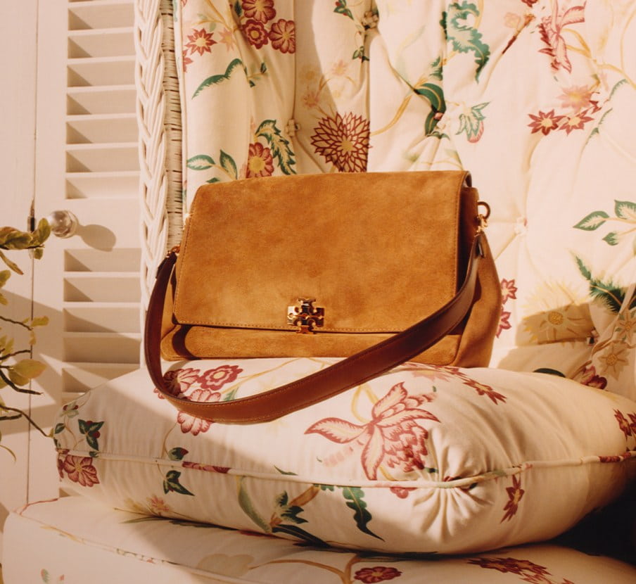 imagen de  bolso cafe de la marca TORY BURCH