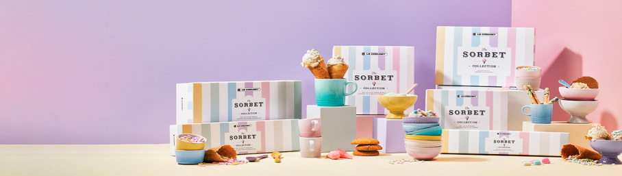 Imagen de bajilla de colores LE CREUSET