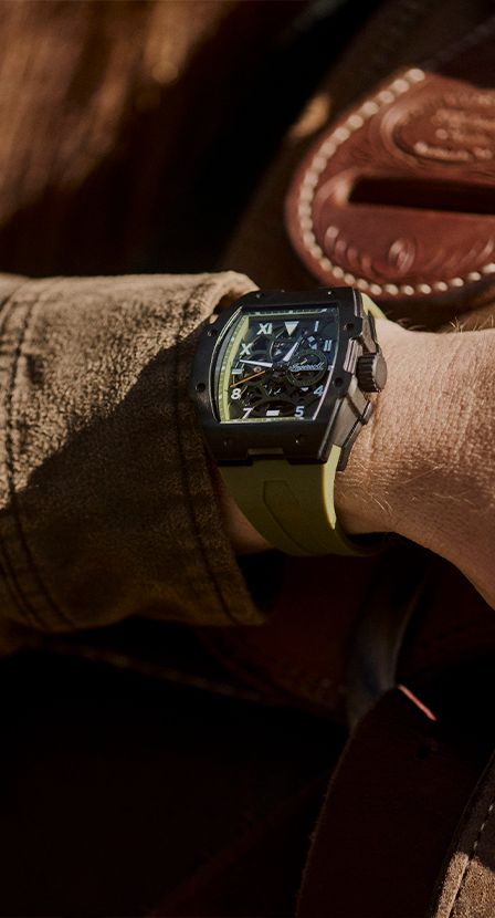 imagen de plata con negro INGERSOLL