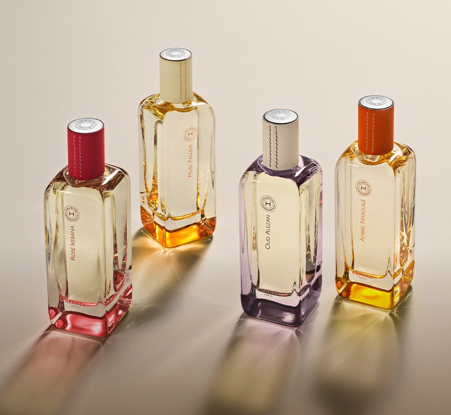 imagen de lociones de la marca HERMÈS 