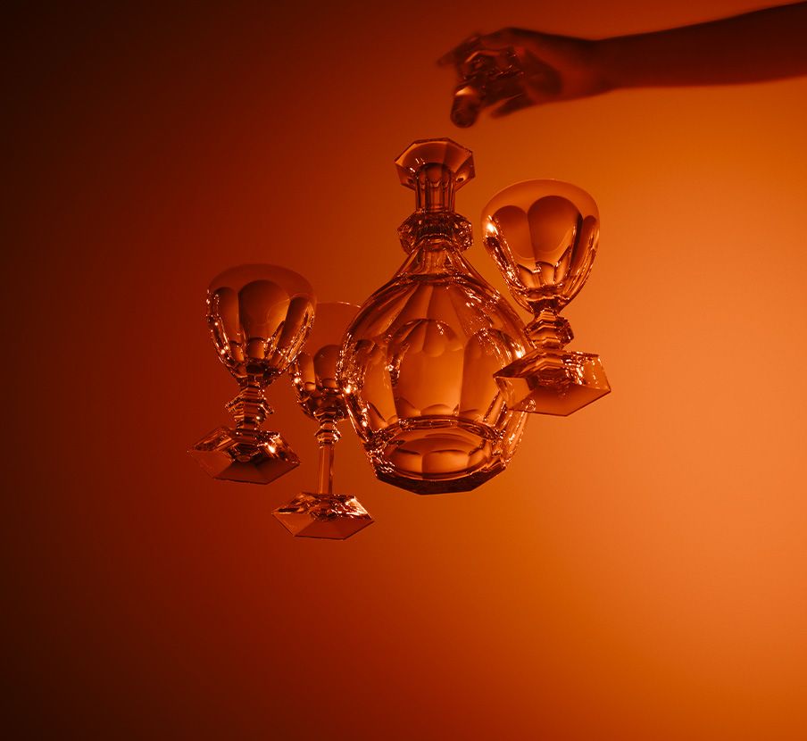 Imagen de cristaleria de la marca BACCARAT