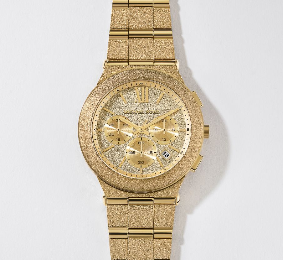 Imagen de reloj dorado, MICHAEL KORS