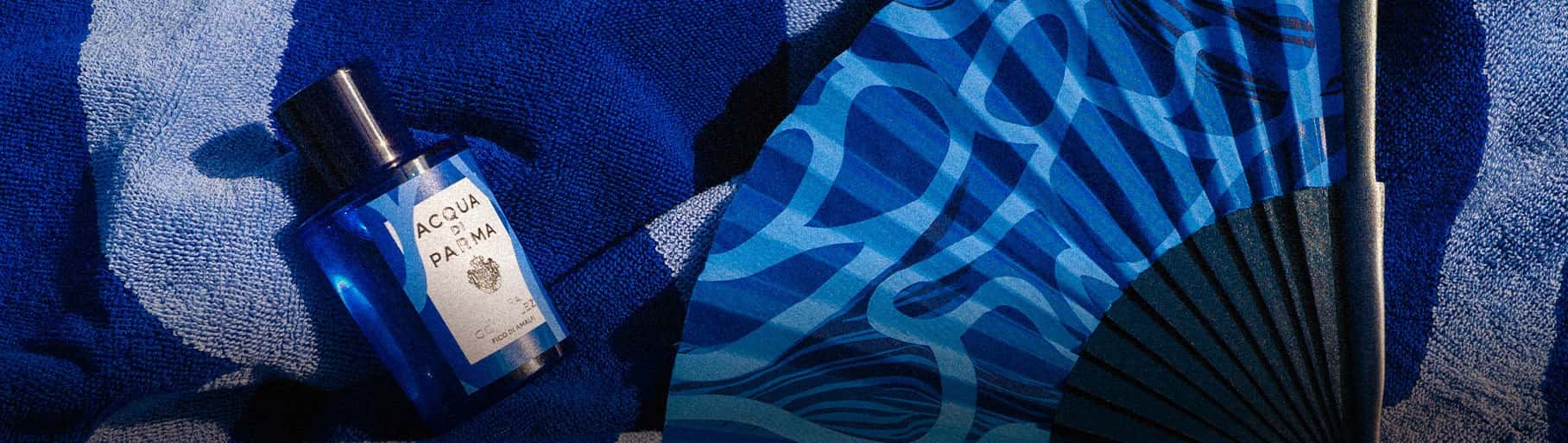 Imagen de locion azul de la marca ACQUA DI PARMA